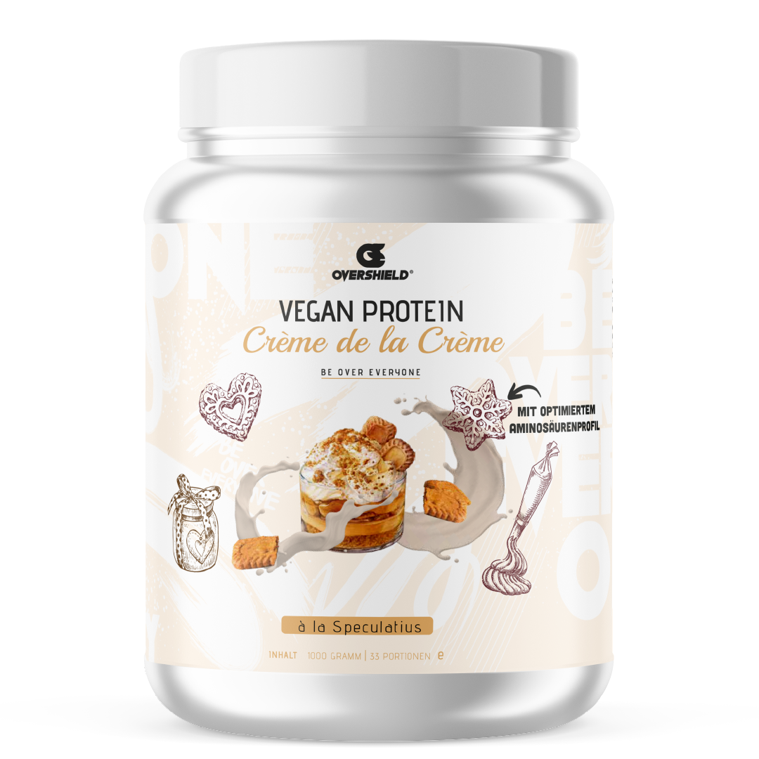 Overshield Vegan Protein Crème de la Crème - Optimiertes Aminosäurenprofil
