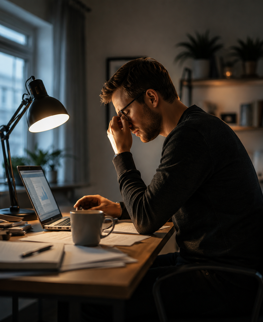 STRESSIGER ARBEITSTAG