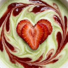 Iced Matcha Strawberry Latte